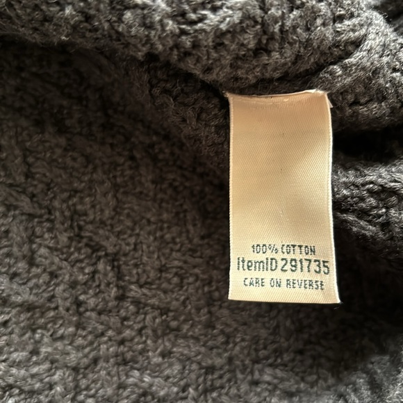 LL Bean Grey Cardigan - Picture 6 of 9